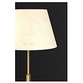 cheap Bedside Lamp-LED Table Lamp Gold Brass Fabric Modern Warm White Bedside Table Lamp Applicable to Living Room Bedroom Office Bedside Cabinet and Bookcase 110-240V