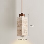 economico Luci a sospensione-6.5 cm Design unico Design a isola Luci Pendenti Pietra Finiture verniciate Moderno Stile nordico 110-120V 220-240V