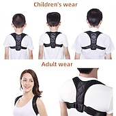 preiswerte Persönliche Schutzausrüstung-Neue erwachsene körperformer klammer gürtel korsett haltungskorrektur kompression shapewear kinder schulter zurück orthopädische unterstützung gürtel