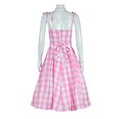 cheap Women&#039;s Costumes-Doll Dress Retro Vintage Classic &amp; Timeless 1950s Movie Cosplay for Women&#039;s Girls&#039; Kid&#039;s Adults&#039; Christmas Carnival Masquerade Bachelorette Party