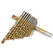 cheap Drill Bit Set-99PC Twist Drill Bit Set Saw Set HSS High Steel Titanium Coated Drill Woodworkin Tool 1.5-10mm For Cordless Screwdriver