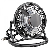 economico Ventilatori-Ventola a torre senza pale con batteria da 3000mAh – Ventola silenziosa ricaricabile USB a 5 velocità per uso su scrivania o pavimento