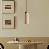 economico Luci a sospensione-6.5 cm Design unico Design a isola Luci Pendenti Pietra Finiture verniciate Moderno Stile nordico 110-120V 220-240V