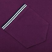 preiswerte Sport-Herren Polos mit Knöpfen Poloshirt Casual Festtage Kargen Langarm Modisch Basic Glatt Klassisch Sommer Regular Fit Traube Dunkelmarine Grau Polos mit Knöpfen