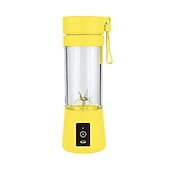 levne Kuchyňské spotřebiče-přenosný mixér osobní mixér s USB dobíjecím mini mixérem na ovocné šťávy mixér osobní velikosti na smoothie a koktejly mini odšťavňovač cestovní šálek 380 ml ovocné šťávy