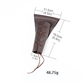 economico Accessori e altro-Medievale Rinascimento Cintura in Vita Fiera del Ren Vichingo Per uomo Per donna Unisex Celtico Vichingo Fantasia Halloween Carnevale Mascherata Feste LARP Adulti Cintura Borsa Tutte le stagioni