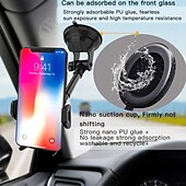 billiga Hållare till bilen-Telefonhållare för instrumentbräda telefonfäste för bilvindruta Spänne typ Justerbar Kan tas bort Telefonhållare för Bilar Instrumentbräda Kompatibel med Alla mobiltelefoner Mobiltelefonstillbehör