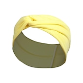 billige Tilbehør til hårstyling-boho pannebånd for kvinner turban hodebånd for kvinner hår elastiske hårbånd for kort hår trening yoga vri hodeinnpakning for jenter søt mote sommer hår tilbehør