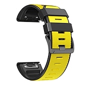 זול רצועות שעונים של Garmin-צפו בנד ל גרמין Fenix 7 7X 6 6X Pro Epix Pro 47mm 51mm Instinct 2X Approach S70 47mm S62 S60 Forerunner 955 945 Epix Marq Descent Quatix 22mm 26mm סיליקוןריצה תַחֲלִיף רצועה 22mm 26mm