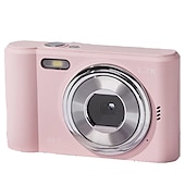 tanie Aparaty i fotografia-kompaktowy aparat cyfrowy 4400 pikseli ekran HD 8-krotny zoom aparat cyfrowy do podróży mały aparat cyfrowy