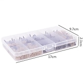 お買い得  ビーズ製作キット-390個のプラスチック安全目と鼻、ワッシャー付きのカラフルな安全目と安全鼻が含まれており、人形、ぬいぐるみ、テディベアのクラフト作りに適した複数のサイズがあります。