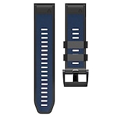זול רצועות שעונים של Garmin-צפו בנד ל גרמין Fenix 7 7X 6 6X Pro Epix Pro 47mm 51mm Instinct 2X Approach S70 47mm S62 S60 Forerunner 955 945 Epix Marq Descent Quatix 22mm 26mm סיליקוןריצה תַחֲלִיף רצועה 22mm 26mm