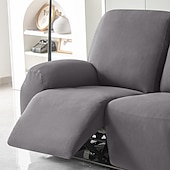 voordelige Fauteuilhoes-waterdichte relaxfauteuilhoezen bordeauxrode tweezitsbank relaxfauteuilhoes stretch 2-zitsbankhoes wasbare stoelhoesbeschermer voor honden huisdier (2 rugleuninghoezen, 2 zittinghoezen, 2
