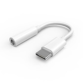 levne Kabely pro mobilní telefony-konektor usb c na 3,5 mm samičí jack náhlavní souprava adaptér pro sluchátka sluchátka mikrofon drátový aux kabel samec typ c na 3,5 mm audio převodník