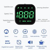levne HUD displeje-g4s hud gps head up display led automatický rychloměr elektronika digitální připomenutí alarmu gps hud autopříslušenství pro všechny vozy
