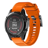 זול רצועות שעונים של Garmin-צפו בנד ל גרמין Fenix 7/7X / 7S FORERUNNER 955 אינסטינקט 2/2S אפיקס גישה ל-S62 סיליקוןריצה תַחֲלִיף רצועה 20mm 22mm 26mm רצועת ספורט צמיד