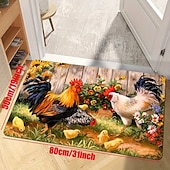 cheap Runner Rugs-Sunflower Farmhouse Kitchen Rugs Anti Slip Door Mats for Kitchen Floor Kitchen Rugs and Mats Non Skid Waterproof Kitchen Runner Comfort Standing Mat