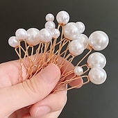 billiga Bröllopshuvud-headpiece pärla höst bröllopsfödelsedag retro elegant med pärla headpiece huvudbonader