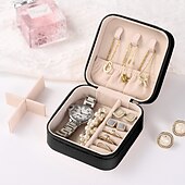 voordelige Sieradenkistjes-reissieraden organizer reissieradendoosje reissieradendoosje kleine sieradendoosje voor meisjes vrouwen