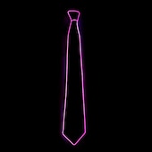 billige Dekorative lys-menn glødende slips el wire neon led karneval lysende fest haloween jul lysende lys opp dekorasjon dj bar klubb scene rekvisita klær