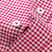 billiga oxfordskjortor för män-Herr Skjorta Button Down skjorta Icke-järnskjorta Oxford skjorta Pläd / Randig / Chevron Bröllop Kontor &amp; Karriär Svart Rubinrött Blå Långärmad Tröjkrage Alla årstider Kläder Mönster