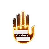 economico Luci notturne e decorative-luce del gesto del dito medio con il dito medio remoto accessori per autocarri leggeri accessori per auto divertenti regalo per auto ideale