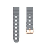 baratos Relógios Garmin-Pulseiras de Relógio para Garmin Fenix 7S Pro 6S 5S Plus Epix Pro 42mm Approach S70 42mm Instinct 2S Descent Mk2S D2 Delta S 20mm Silicone Substituição Alça 20mm Respirável Mulheres Homens Pulseira