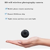 זול מצלמות רשת IP פנימיות-full hd 1080p/720p מיני מצלמה wifi מצלמה ניטור מרחוק אבטחת בית אבטחה ראיית לילה מצלמת וידאו זווית רחבה ip נני
