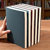 رخيصةأون الدفاتر والمخططات-لينة جلد الغنم دفتر الأعمال دفتر مكتب المفكرة الاجتماع السنوي دفتر ، العودة إلى المدرسة هدية