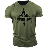 preiswerte Herren -Grafik -T -Shirt-Herren Buchstabe Grafikdrucke T Shirt Grafischen T-Shirt Baumwolle Kurzarm Grafik Hemd Weiß Marineblau Dunkelgrau Bequemes T-Shirt Outdoor Straße Modedesigner-Kleidung
