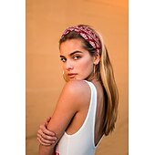 お買い得  ヘアスタイリングアクセサリー-自由奔放に生きるヘッドバンド女性ターバンヘッドバンド女性の髪弾性ヘアバンドショートヘアワークアウトヨガツイストヘッドラップ女の子のためのかわいいファッション夏のヘアアクセサリー