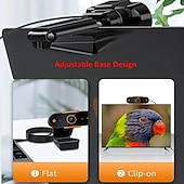 cheap Indoor IP Network Cameras-Full 1080P Autofocus HD Webcam Web USB Camera Microphone for PC Desktop Laptop