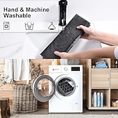 economico Organizzatori di Cassetti per Vestiti-Divisore organizer per cassetti biancheria intima calzini 4 pezzi, organizzatore cassetto cassettiera lavabile ulg organizer per armadio pieghevole in tessuto oxford e scatole portaoggetti per calze,