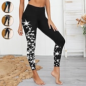 cheap Yoga Leggings &amp; Tights-Women's Yoga Leggings Butt Lift Tummy Control High Waist Pilates Gym Workout Running Tights Leggings Floral 1# 2# 8# Spandex Fall Sports Activewear Stretchy Skinny