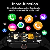 Χαμηλού Κόστους Smartwatch-Έξυπνο ρολόι imosi σακχάρου αίματος 1,91 ιντσών έξυπνο ρολόι γυμναστικής ρολόι τρεξίματος bluetooth βηματόμετρο υπενθύμισης κλήσεων παρακολούθηση δραστηριότητας συμβατό με android ios γυναίκες άντρες