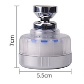 abordables Robinets-pulvérisateurs-robinet purificateur d&#039;eau ménage cuisine extension robinet filtre à eau buse fleur arroseur robinet splash tête