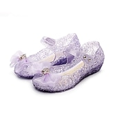 cheap Accessories-Frozen Cinderella Princess Elsa Masquerade Jelly Shoes Comfort Jelly Shoes Movie Cosplay for Girls&#039; Kid&#039;s Carnival Masquerade