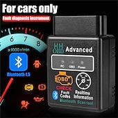preiswerte OBD-Mode v02h2-1 v2.1 BT 2.0 Schnittstelle obdii Autodiagnosescanner Codeleser-Tool für Android