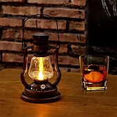 halpa Maisemavalot-led aurinkolamppu retro kerosiinilamppu ulkopuutarha sisäpihan koristelu kannettava lyhty aurinkokynttilä riipus ulkoretkeilytelttalamppu