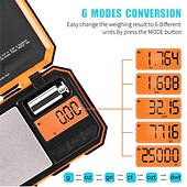 cheap Household Appliances-Digital Mini Scale 200g /0.01g Pocket Scale 50g Calibration Weight LCD Backlit Display Electronic Smart Scale