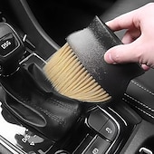 billige Vaskemidler-bil interiør klimaanlegg feie støv myk bust børsteverktøy bil interiør sprekk støvfjerning børste luftutløp rensebørste