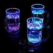 economico Luci decorative-oktoberfest boccale di birra led flash magia cambia colore drago tazza acqua attivato light-up birra caffè regalo di capodanno chritstmas