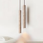 billiga Cylinderdesign-30 cm Enkel design Ödesign Hängande lampor Sten Målade ytor Modern Nordisk stil 110-120V 220-240V