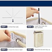 cheap Laundry Bags &amp; Hampers-45L Thin Laundry Basket With Cover Narrow Hand Fine Hand Dirty Laundry Basket Bedroom Kindergarten Whole Basket Storage Bag