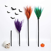 abordables Accesorios-Artículos de Halloween de bruja Disfraz fácil de Carnaval para adolescentes adultos mujeres niñas para la Noche de Walpurgis