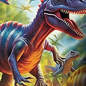 cheap Boy&#039;s 3D Animals-Boys&#039; 3D Graphic Animal Dinosaur T shirt Tee Short Sleeve 3D Print Summer Spring Active Sports Fashion Kids 3-12 Years Outdoor Casual Daily Regular Fit