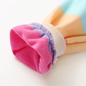 voordelige Hoodies &amp; Sweatshirts-Kinderen Voor meisjes Trui met capuchon Regenboog Streep Lange mouw Zak Lente Herfst leuke Style Streetwear Dagelijks Katoen Buiten Casual Normale pasvorm