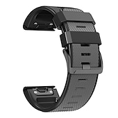 זול רצועות שעונים של Garmin-צפו בנד ל גרמין Fenix 7 7X 6 6X Pro Epix Pro 47mm 51mm Instinct 2X Approach S70 47mm S62 S60 Forerunner 955 945 Epix Marq Descent Quatix 22mm 26mm סיליקוןריצה תַחֲלִיף רצועה 22mm 26mm