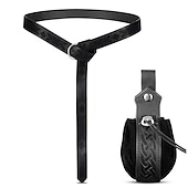 economico Accessori e altro-Medievale Rinascimento Cintura in Vita Fiera del Ren Vichingo Per uomo Per donna Unisex Celtico Vichingo Fantasia Halloween Carnevale Mascherata Feste LARP Adulti Cintura Borsa Tutte le stagioni