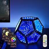 economico Luci intelligenti-LED Smart Light Infinty Dodecaedro Cool Lampada da Tavolo USB Luce Notturna Ambient Mood Changing
